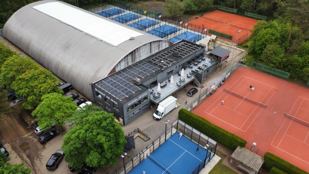 Tennisclub HTC-Ter Heyde in Herentals 78 zonnepanelen